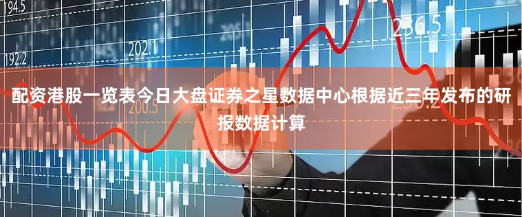 配资港股一览表今日大盘证券之星数据中心根据近三年发布的研报数据计算